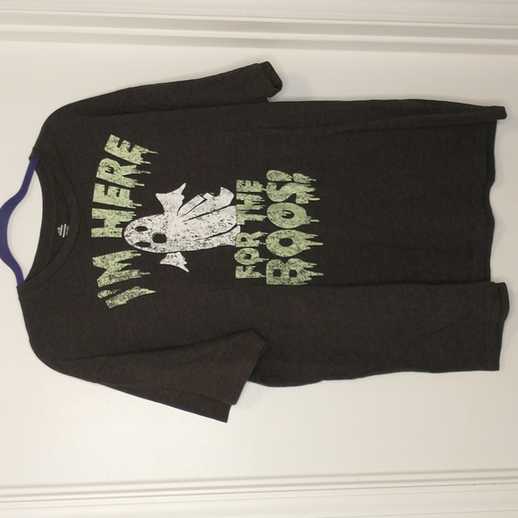 celebrate Halloween Other - 3/$15 celebrate Halloween I'm here for the boos grey ghost t-shirt